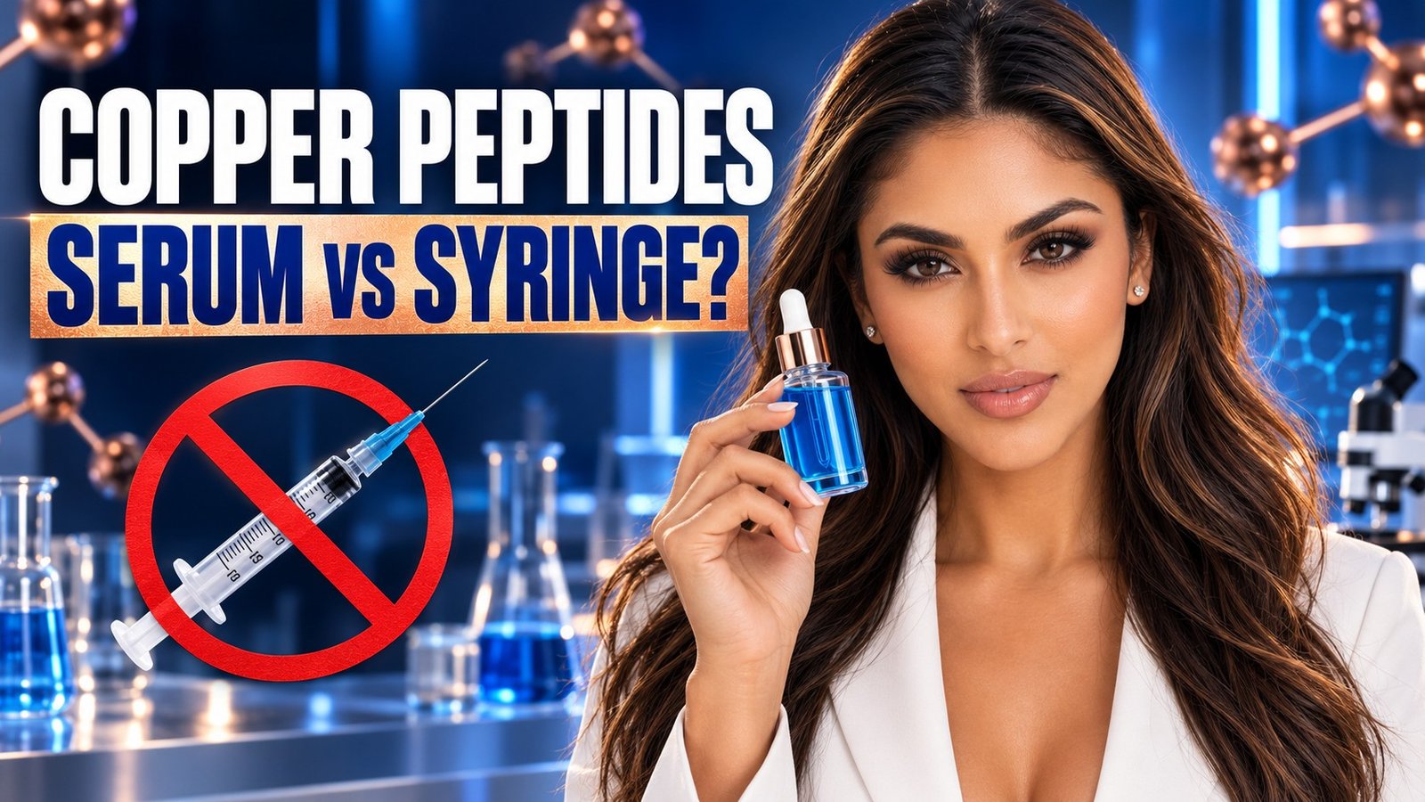 Copper Peptides (GHK-Cu): Serum Benefits and the Injection Warning